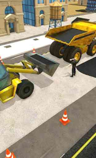 Tunnel Construction Mega City Highway Simulator 4