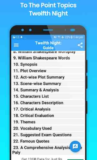 Twelfth Night: Guide 3