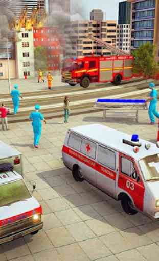 Ambulance Simulator 2019: Médecin d'urgence 3