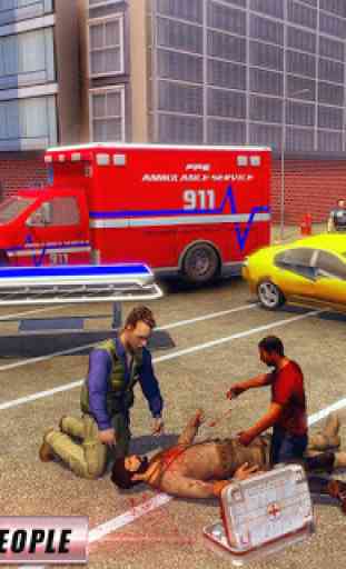 Ambulance Simulator 2019: Médecin d'urgence 4