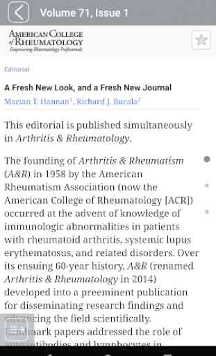 American College of Rheumatology Publications 1