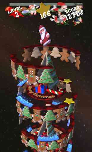 Christmas Jump - a Santa Claus Jump game  1
