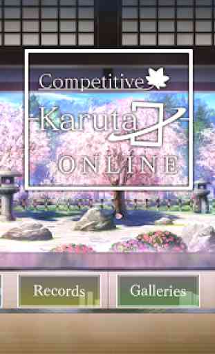 Competitive Karuta ONLINE 1
