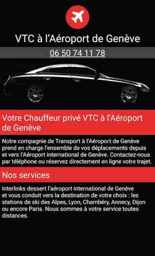Geneva Airport Driver / Chauffeur Privé VTC Suisse 2