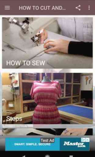 HOW TO CUT AND SEW 2