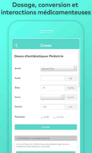 Médecine diagnostic, cas cliniques : Tonic App 4