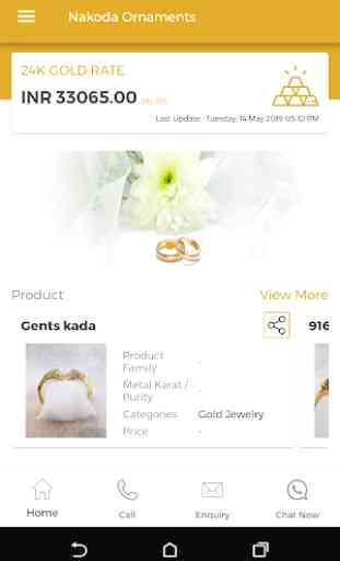 Nakoda Ornaments - Men's CZ Gold Jewelry Store App 3