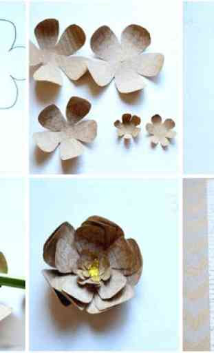 Paper Flower Tutorial 2