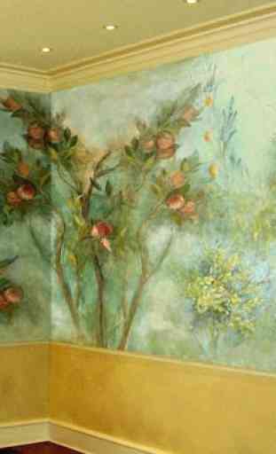 Peinture décorative murale 4