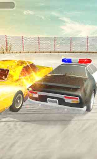 Police Car Crash: Derby Simulator 2019 3