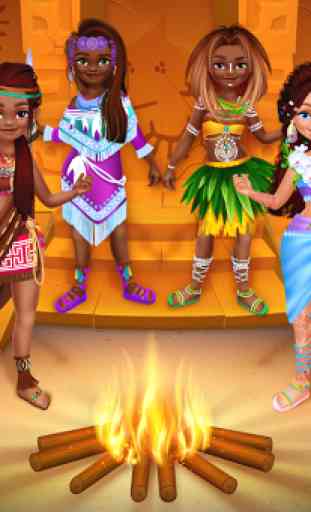 Princesses Tribales Habillage 1