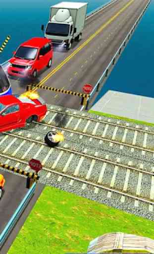 Railroad Crossing Mania: Mega Train Passing 3D 2