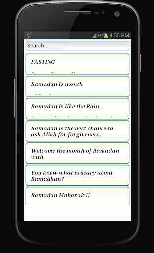 Ramzan Mubarik Wishes - SMS and Status 1