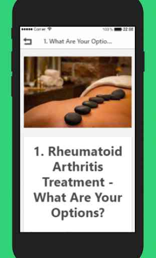 Rheumatoid Arthritis Treatment 2