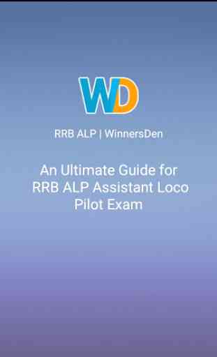 RRB ALP Assistant Loco Pilot | WinnersDen 1