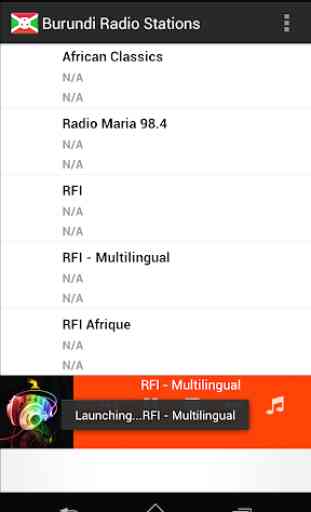 Stations de radio Burundi 3