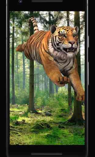 Tiger 3D Video Live Wallpaper 3