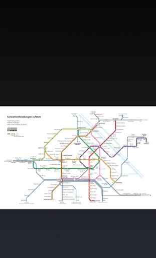 Vienna Metro Map 2