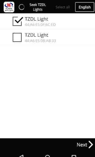 Zhenda App control Lights TZDL 1