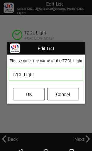 Zhenda App control Lights TZDL 3