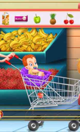 Supermarché jeu caisse magasin  aider maman à la liste d'achats et de payer à la caisse ! GRATUIT 2