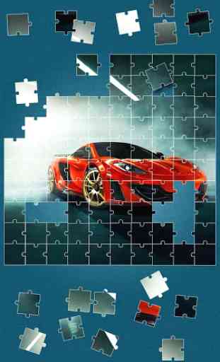 Jeu voiture de sport puzzle 2