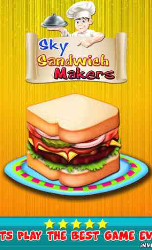 jeux de cuisine haut - ciel sandwich 4