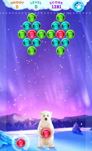Polar Bear Bubble Shooter 2
