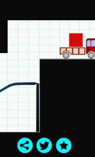 Puzzle Physics: Truck On 4