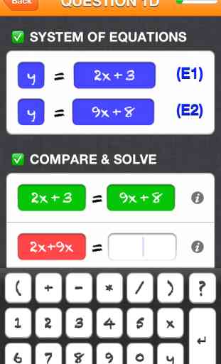 Résoudre un système de 2 équations à 2 inconnues 2