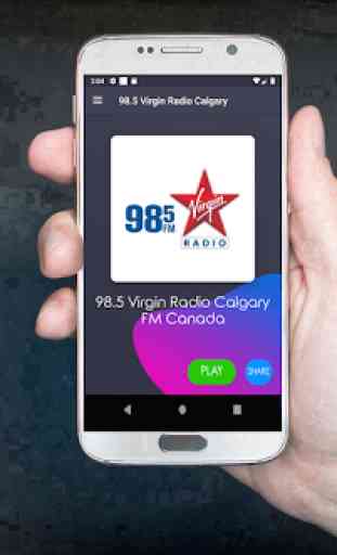 98.5 Virgin Radio Calgary FM - Canada Free Online 1