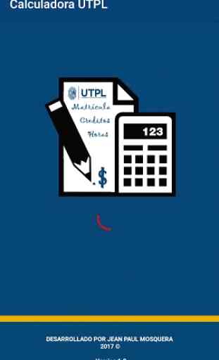 Calculadora de Matricula UTPL 1