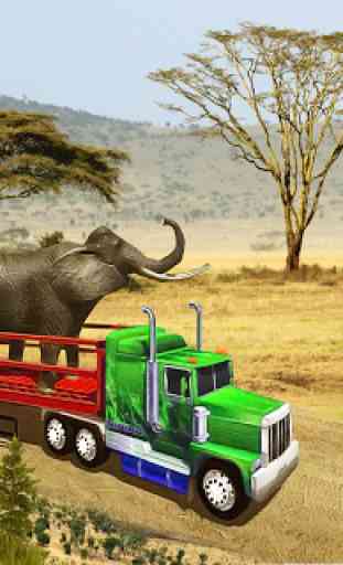 Camion de transport de safari pour animaux 2