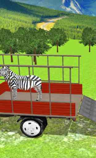 Camion de transport de safari pour animaux 3