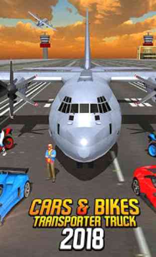 Cargo Airplane: Car Transporter Truck Driving Game 1