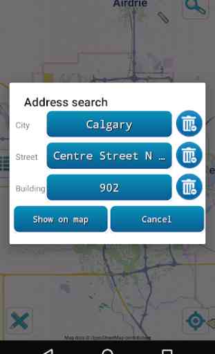 Carte de Calgary hors-ligne 3