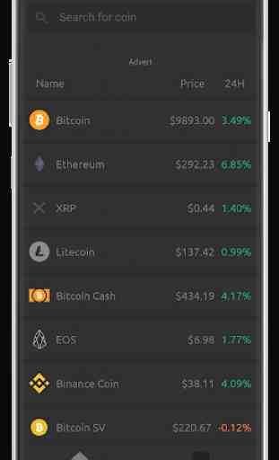 Crypto Price Tracker - BTC, XRP, ETH and more! 1