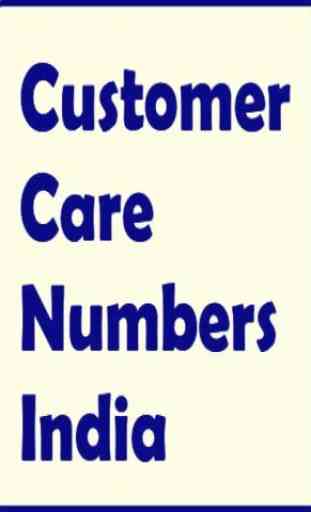 Customer Care Number India 1