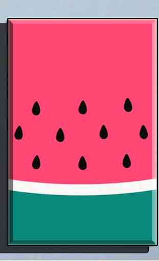 Cute Watermelon Wallpaper 3