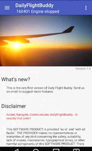 Daily Flight Buddy - VFR/NVFR 1