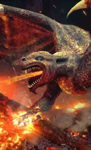 Dragon vs Dinosaur Hunter: Dinosaur Games 4