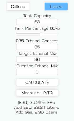 E85 Mix Calculator Ethanol Blend 2