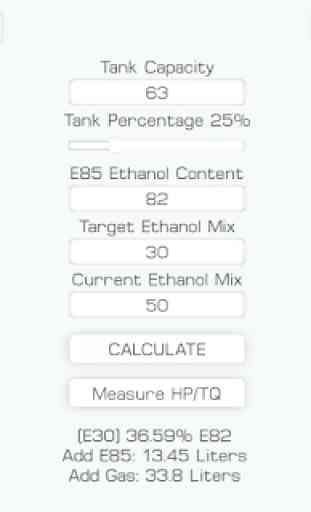 E85 Mix Calculator Ethanol Blend 3
