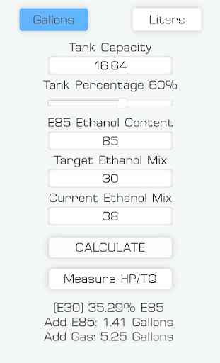 E85 Mix Calculator Ethanol Blend 4