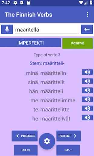 Finnish verbs 1