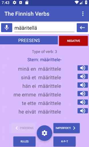 Finnish verbs 2