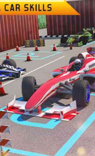Formula Racing Car Parking Free Game 1