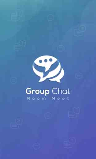 Group Chat Room Meet Stranger & Find Friends 1