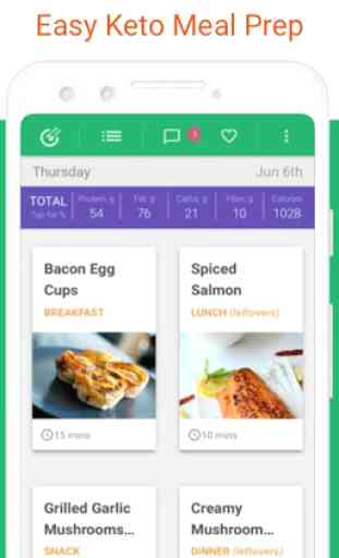 Keto Diet App: Ketogenic Diet and Low Carb Recipes 1