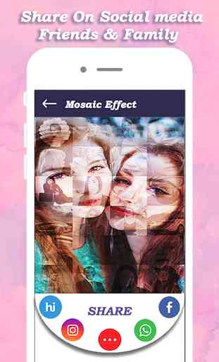 Mosaic Photo Creator Collage Effect Maker 4